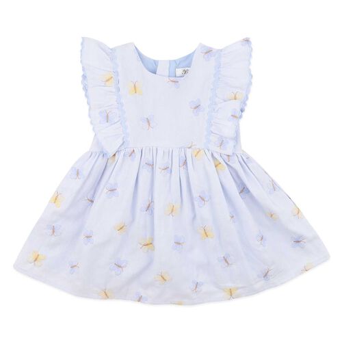 B&eacute;b&eacute; Libby Embroidered Butterfly Dress 00-2Y